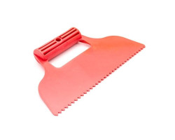 Шпатель пластиковый 230 мм зубчатый INTERTOOL KT-2811-foto4