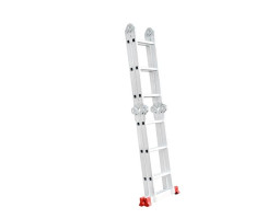 Лестница алюминиевая мультифункциональная трансформер 4x3 ступ., 3,50 м INTERTOOL LT-0030-foto6