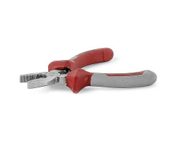 Плоскогубцы прецизионные комбинированные с накладками на рукоятках из двух материаллов 115 мм INTERTOOL NT-0101-foto3