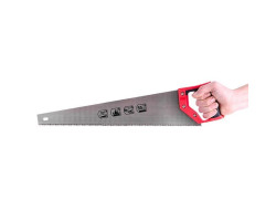 Ножовка по дереву с каленым зубом 500 мм, 55 HRC INTERTOOL HT-3103-foto4