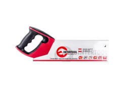 Ножовка пасовочная по дереву 350 мм, 12 зуб.x1" INTERTOOL HT-3114-foto3