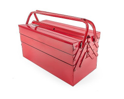 Ящик для инструментов металлический 450 мм, 5 секций INTERTOOL HT-5045-foto3