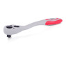 Рукоятка с храповым механизмом на 72 зуба 3/8" изогнутая Cr-v (Professional) INTERTOOL HT-2108