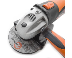 Шлифмашина угловая STORM 900 Вт, 10000 об/мин, диаметр круга 125 мм, фиксатор INTERTOOL WT-0202-foto6