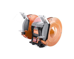 Станок точильный настольный STORM 400 Вт, 0-2950 об/мин, шлифкруг 200 мм. INTERTOOL WT-0820-foto2