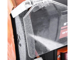 Станок точильный настольный STORM 400 Вт, 0-2950 об/мин, шлифкруг 200 мм. INTERTOOL WT-0820-foto5