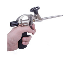 Пистолет для пены с тефлоновым покрытием держателя баллона + 4 нас. INTERTOOL PT-0604-foto2