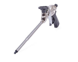 Пистолет для пены с тефлоновым покрытием держателя баллона + 4 нас. INTERTOOL PT-0604-foto7