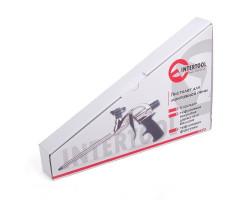 Пистолет для пены с тефлоновым покрытием держателя баллона + 4 нас. INTERTOOL PT-0604-foto10