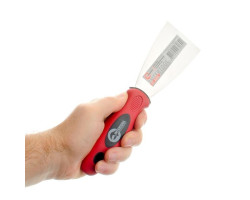 Шпатель из нержавеющей стали 65мм Проф INTERTOOL KT-2606-foto5