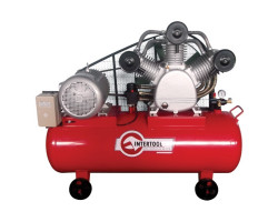 Компрессор 300 л, 20 HP, 15 кВт, 380 В, 8 атм, 2000 л/мин. 3 цилиндра INTERTOOL PT-0052