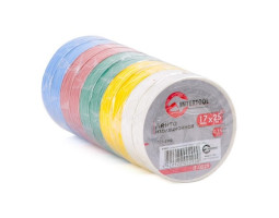Лента изоляционная 0,15 мм x 17 мм x 25 м цветная INTERTOOL IT-0029-foto2