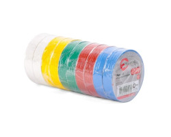 Лента изоляционная 0,15 мм x 17 мм x 25 м цветная INTERTOOL IT-0029-foto3
