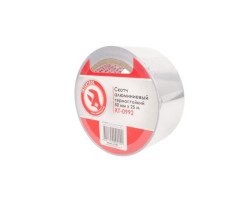 Скотч алюминиевый термостойкий 50 мм*25 м INTERTOOL KT-0992-foto3