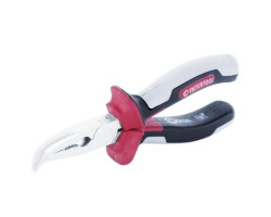 Щипцы удлиненные изогнутые 160 мм с изолированными рукоятками до 1000 В INTERTOOL NT-0223-foto4