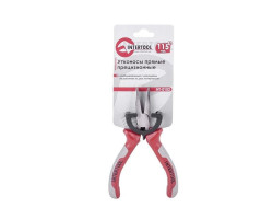 Утконосы прямые прецизионные комбинированные с накладками на рукоятках из двух материаллов 115 мм INTERTOOL NT-0102-foto2