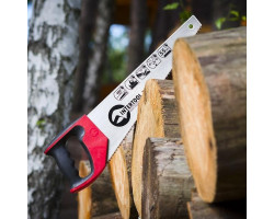 Ножовка по дереву 400 мм с каленым зубом, 3-ая заточка 7 зуб.x1" INTERTOOL HT-3104-foto6