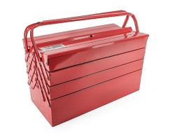 Ящик для инструментов металлический 450 мм, 7 секций INTERTOOL HT-5047-foto3