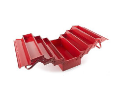 Ящик для инструментов металлический 450 мм, 7 секций INTERTOOL HT-5047-foto4