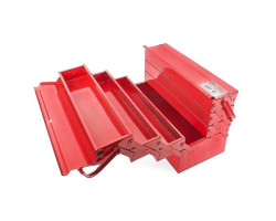 Ящик для инструментов металлический 450 мм, 7 секций INTERTOOL HT-5047-foto6