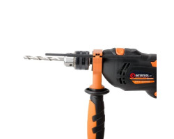 Дрель ударная STORM 600Вт, 0-3000об/мин,1.5-13мм, датчик износа щеток INTERTOOL WT-0106-foto2