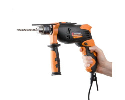 Дрель ударная STORM 600Вт, 0-3000об/мин,1.5-13мм, датчик износа щеток INTERTOOL WT-0106-foto4