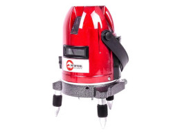 Уровень лазерный профессиональный, 5 лазерных головок, звуковая индикация INTERTOOL MT-3011-foto3