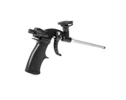 Пистолет для монтажной пены с тефлоновым покрытием иглы, трубки и держателя баллона + 4 нас. INTERTOOL PT-0605-foto3