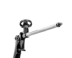 Пистолет для монтажной пены с тефлоновым покрытием иглы, трубки и держателя баллона + 4 нас. INTERTOOL PT-0605-foto4