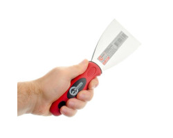 Шпатель из нержавеющей стали 75мм Проф INTERTOOL KT-2607-foto5