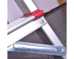 Стремянка алюминиевая 7 ступеней, высота до платформы 1500 мм INTERTOOL LT-1007-foto13