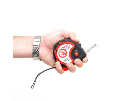 Рулетка с металлическим полотном 10 м x 25,0 мм INTERTOOL MT-0610-foto2