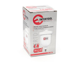 Бачок пластиковый с наружной резьбой 600 мл, 14x1,25 INTERTOOL PT-1902-foto2