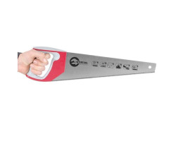 Ножовка по дереву 450 мм с каленым зубом, 3-ая заточка 11 зуб.x1" INTERTOOL HT-3162-foto4