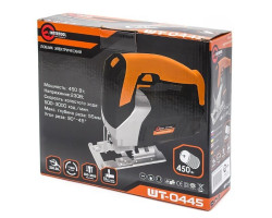 Электролобзик STORM, 450 Вт, 500-3000 ход/мин, угол 90 град., глубина распила 55 мм INTERTOOL WT-0445-foto3