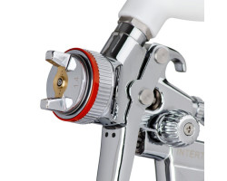 HVLP II Профессиональный краскораспылитель 1,4 мм, верхний пластиковый бачок 600 мл INTERTOOL PT-0100-foto2