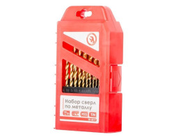 Набор сверл по металлу HSS 19 шт INTERTOOL SD-0019-foto2