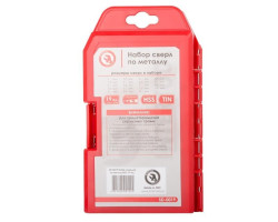 Набор сверл по металлу HSS 19 шт INTERTOOL SD-0019-foto3