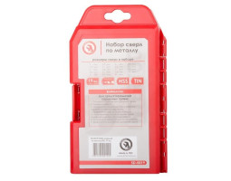 Набор сверл по металлу HSS 19 шт INTERTOOL SD-0019-foto3