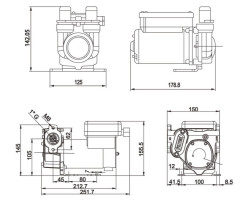 Насос топливоперекачивающий REWOLT 12В (RE SL002-12V)-foto3