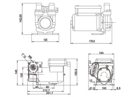 Насос топливоперекачивающий REWOLT 12В (RE SL002-12V)-foto3