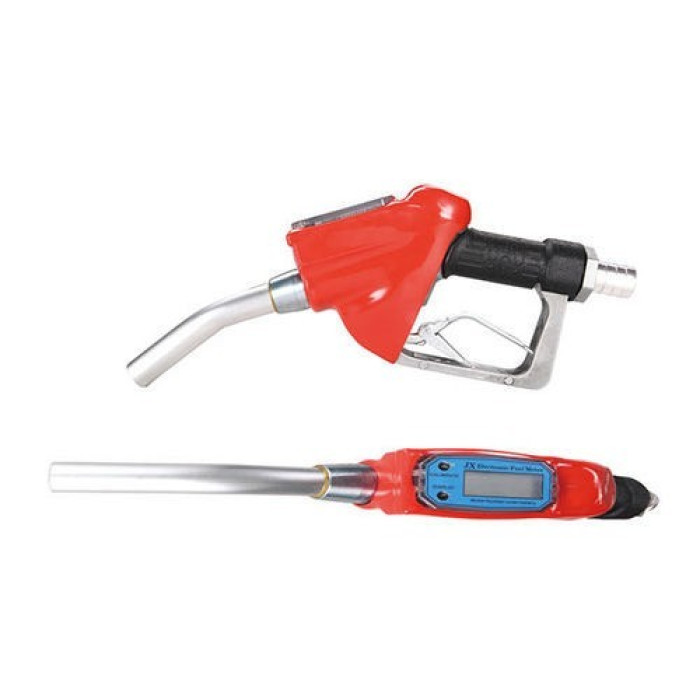 Пістолет для перекачування палива REWOLT із цифровим лічильником 75л/хв RE SL006P-foto7