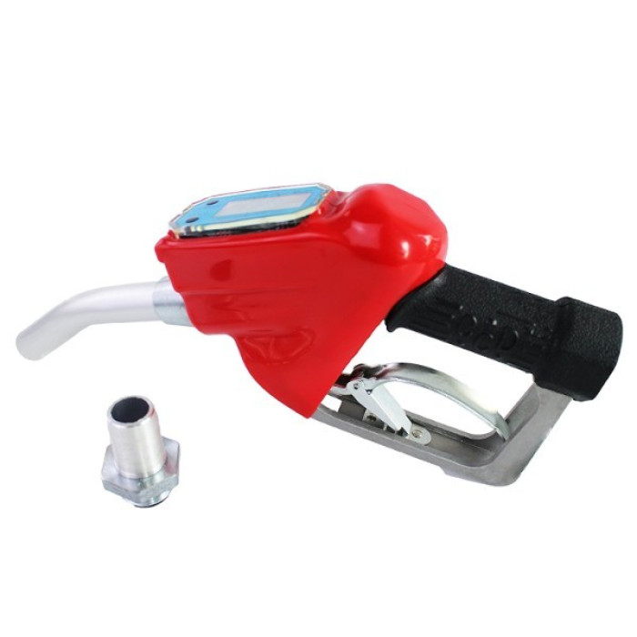 Пістолет для перекачування палива REWOLT із цифровим лічильником 75л/хв RE SL006P-foto5