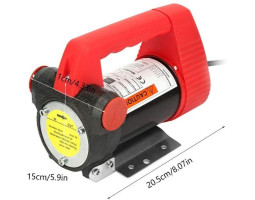 Насос REWOLT для перекачки дизеля 12в 50л/мин RE SL001-12V-foto3