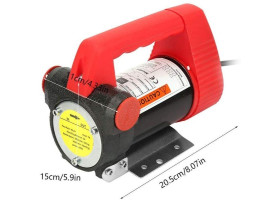 Насос REWOLT для перекачування дизеля 12в 50л/хв RE SL001-12V-foto3