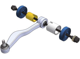 Набор для демонтажа сайлентблоков универсальный, 26 предметов REWOLT (T2035)-foto3