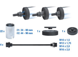 Набор для демонтажа сайлентблоков универсальный, 26 предметов REWOLT (T2035)-foto2