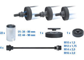 Набор для демонтажа сайлентблоков универсальный, 26 предметов REWOLT (T2035)-foto2
