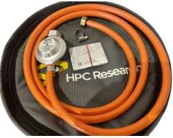 Набор для подключения к газовому баллону (редуктор GOK 30 мбар, шланг 200 см и штуцер)-foto2