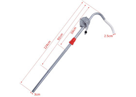 Насос ручний бочковий REWOLT механічний (олія та технічні рідини) RE SL007A-foto5